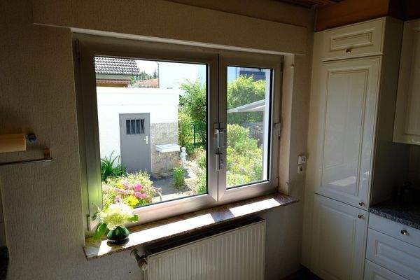 Garten, Seiteneingang Garage