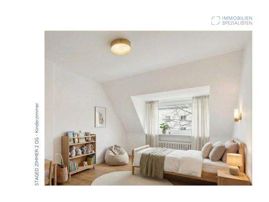 Zimmer 2 DG Staged - Kinderzimmer