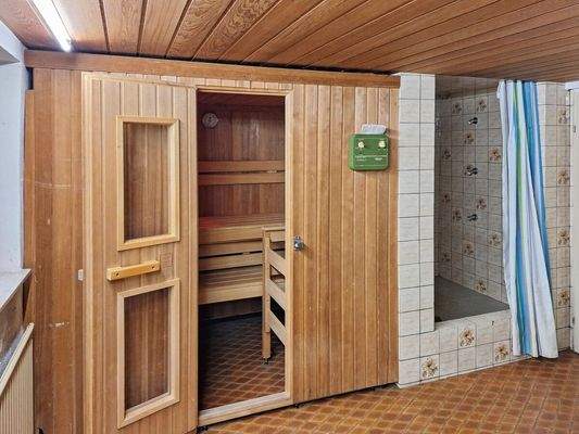 Sauna Kellergeschoss