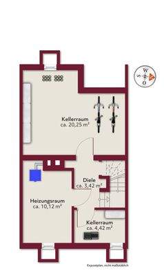 Grundriss 1 - Keller