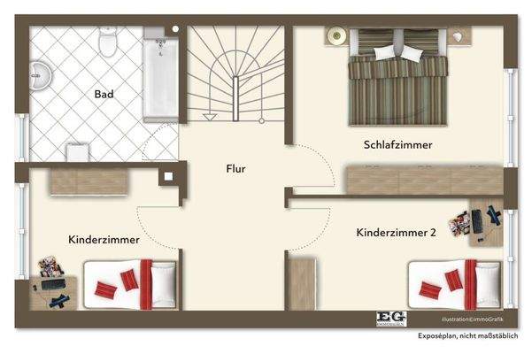 Grundriss Obergeschoss