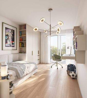 Kinderzimmer - Schlafen 2 Visualisierung