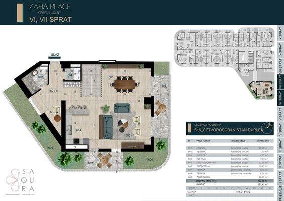 Zaha Place - Duplex 616