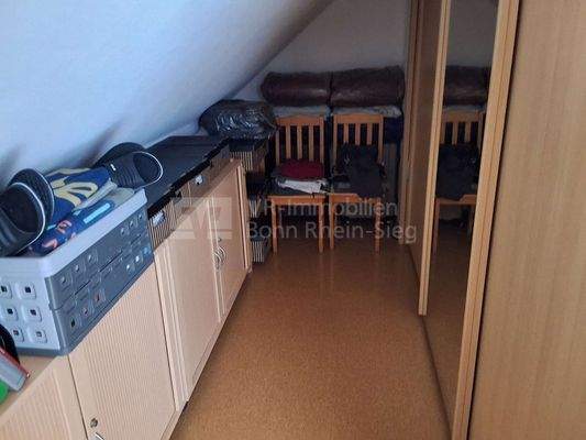 Abstell im Schlafzimmer