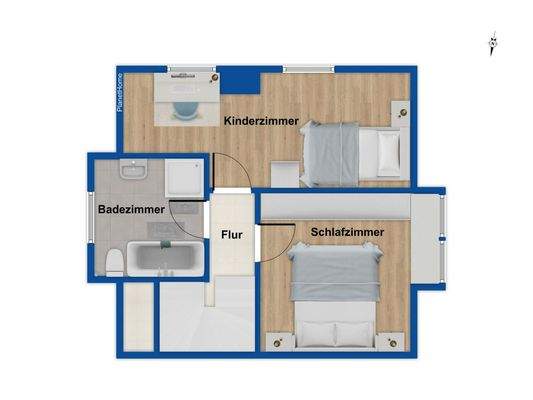 Grundriss Dachgeschoss