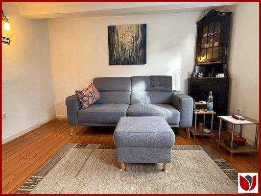 Gemütlich: Wohnzimmer 1. OG 