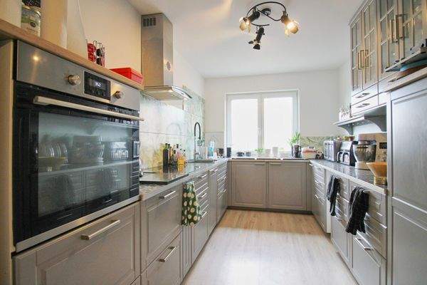 Ansicht zur großen Küche 