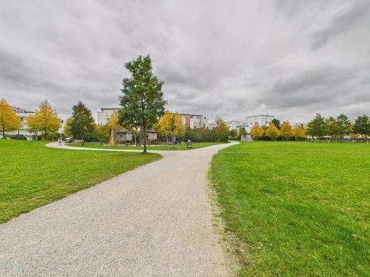 Direkter Zugang zur ruhigen Grünanlage