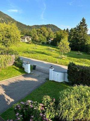 Naturschutzgebiet vor dem Haus