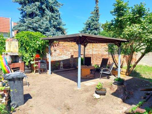 Terrasse für die Mieter