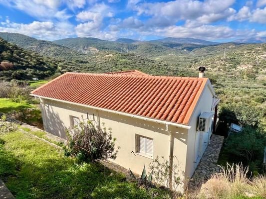 Kreta, Kalo Chorio: Charmantes Landhaus mit Pool, Garten und Meerblick zu verkaufen