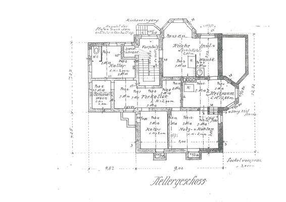 Grundriss Kellergeschoss