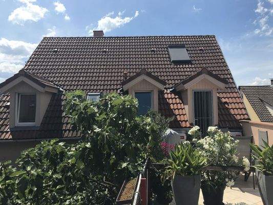 Rückansicht Terrasse