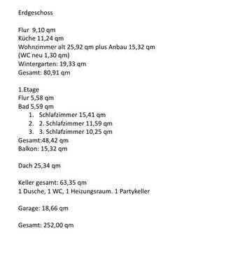 Flächenberechnung Eigentümer 