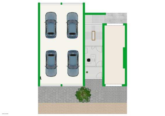 Erdgeschoss m. Garage