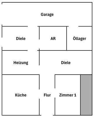 Grundriss - Erdgeschoss