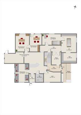 Praxis im Erdgeschoss