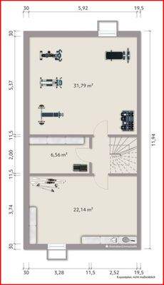 Grundriss Kellergeschoss