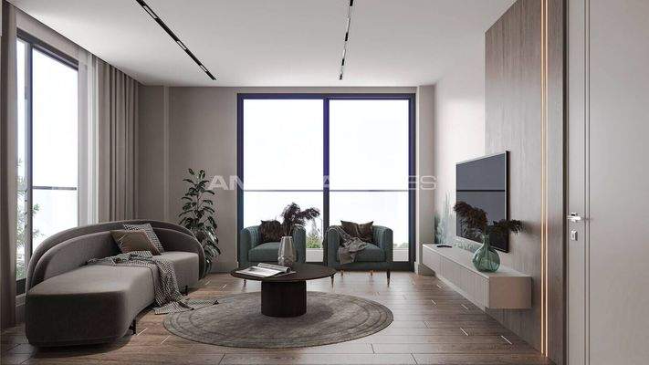 Apartments 2 km from the Sea in Muratpasa Antalya