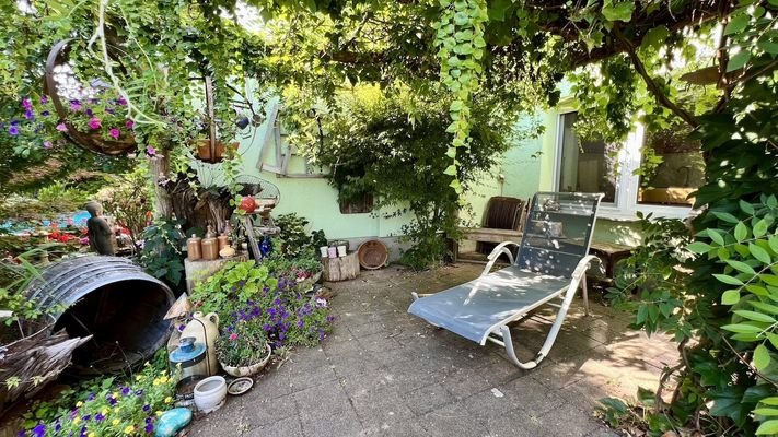 Chill-Ecke im Garten