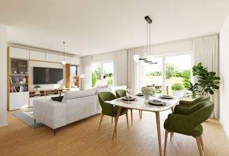 Visualisierung Wohnzimmer