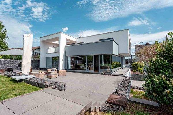 Gartenansicht Wohnhaus