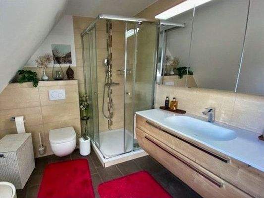 Modernes Tageslichtvollbad