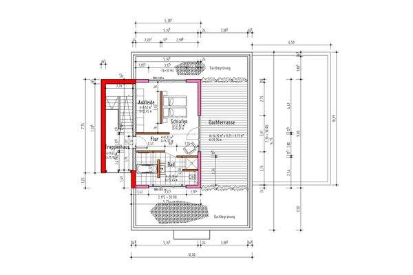 Grundriss Dachgeschoss