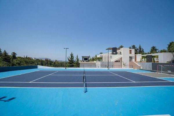 Kreta, Almyrida: Unglaubliche Luxusvilla zum Verkauf in Almyrida