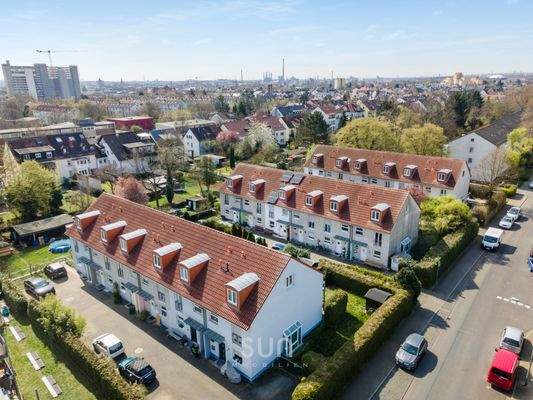 Moderne Reihenhäuser