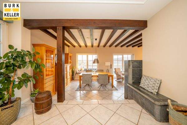 Entreéblick zu Esszimmer