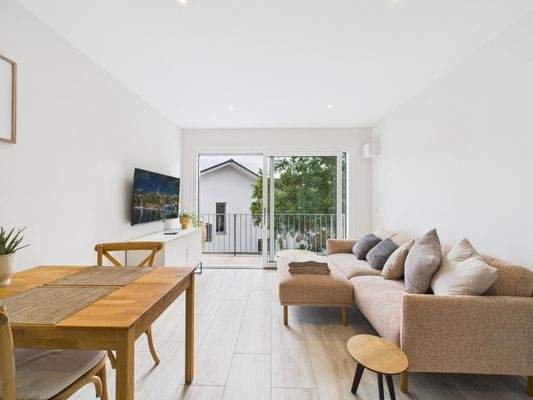 Wohnbereich mit Balkon