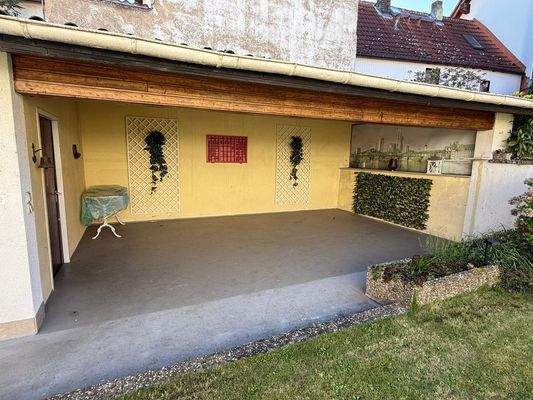 überdachter Freisitz