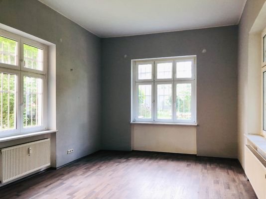 Einzelraum zum garten hin