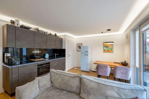 Wohn-Esszimmer Küche