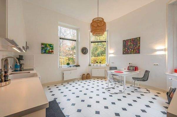 Platzbietende Küche