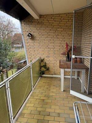 Loggia abgehehend vom Schlafzimmer