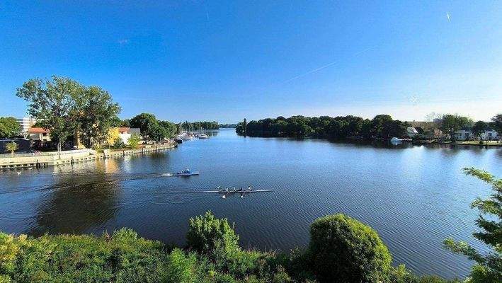 Blick aus dem Fenster