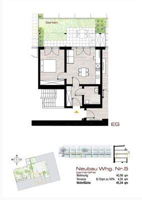 Grundriss Terrassenwohnung Nr. 5_barrierefrei
