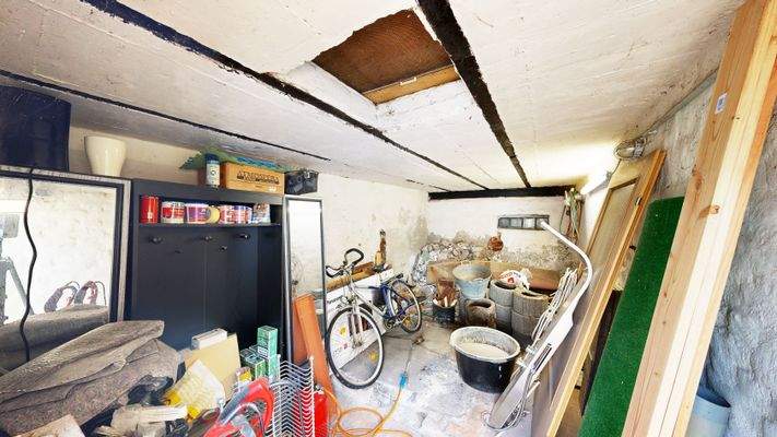 Abstellraum im Nebengelass
