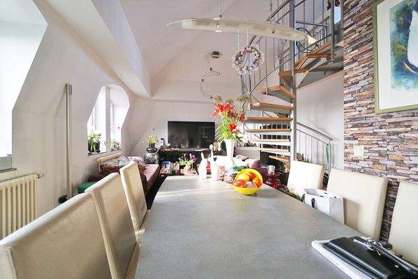 Blick vom Essbereich