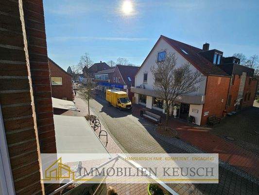 Blick in die Einkaufsstraße