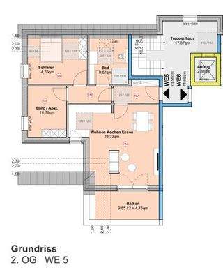 22 Genehmigungsplanung_2.OG WE 5, gr.