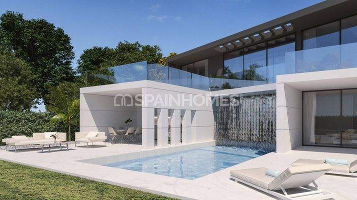 Spacious Villas with Golf Course View in Murcia