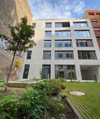 Gebäude-Rückansicht