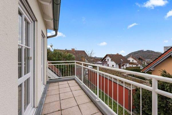 Balkon Süd-West-Seite