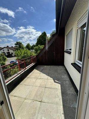 Balkon mit Abstellraum