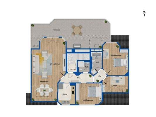 Grundriss Dachgeschoss