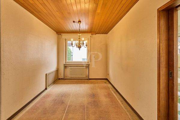 Offengehaltenes Esszimmer