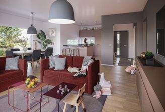 Offenes Wohnen mit Stil